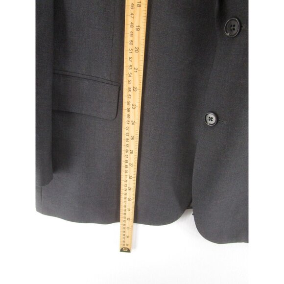 Brooks Brothers Sport Coat 46 Blazer Wool Solid Jacket Preppy 346 - Picture 4 of 15